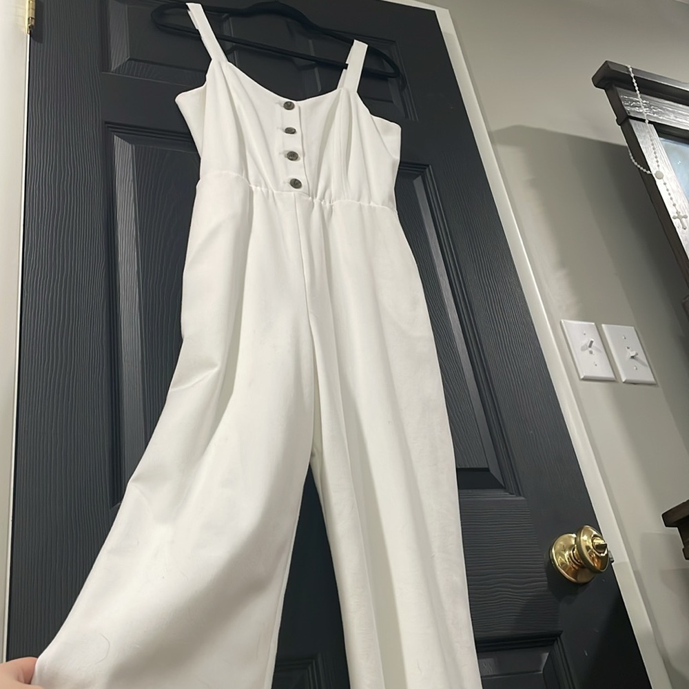 LC White Jumpsuit